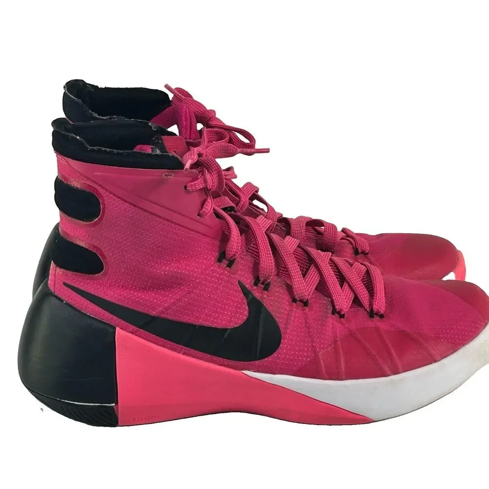 Nike Hyperdunk 2015 Think Pink Mens Basketball sneakers Shoes Size 7.5 Cancer